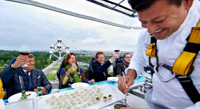 Dinner in the Sky fará temporada em Balneário Camboriú